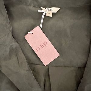 Nap Olive green pajama set size M